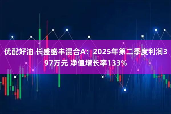 优配好油 长盛盛丰混合A：2025年第二季度利润397万元 净值增长率133%